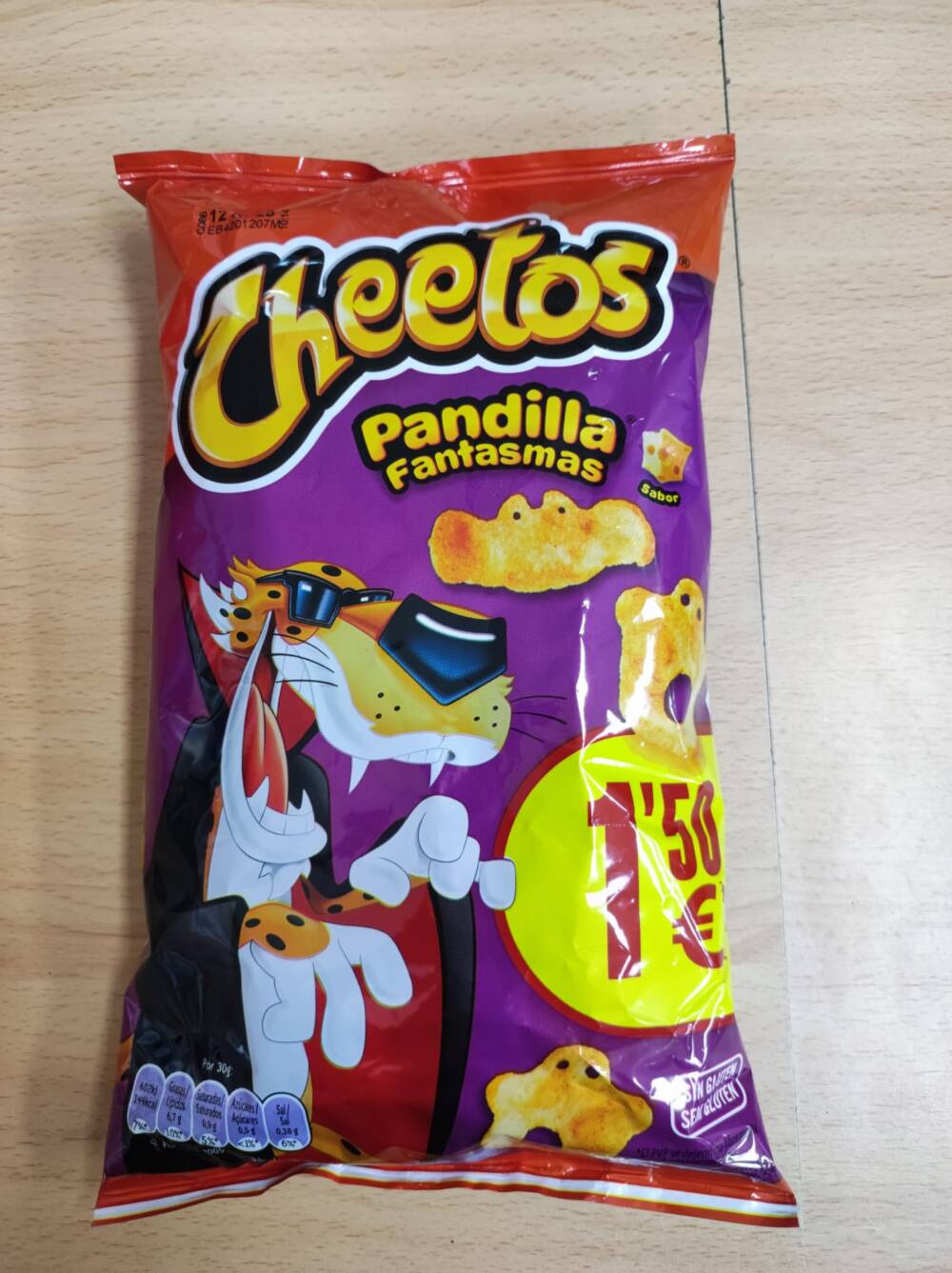 Cheetos pandilla fantasmas