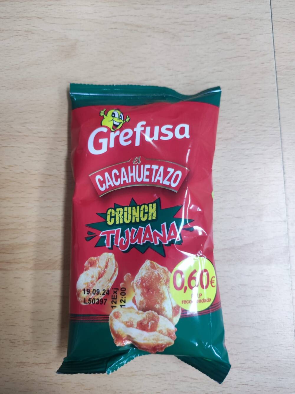 El Cacahuetazo crunch tijuana