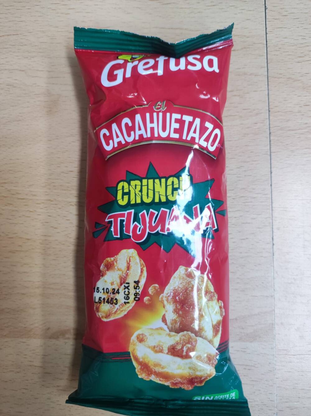 El Cacahuetazo crunch tijuana xl