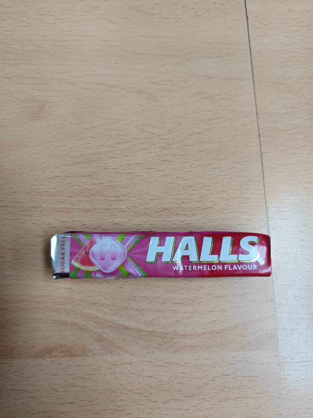 HALLS watermelon flavour