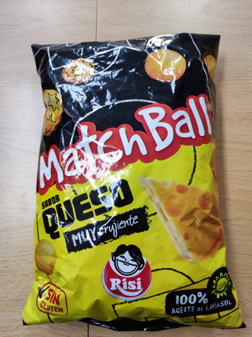 Match Ball sabor queso