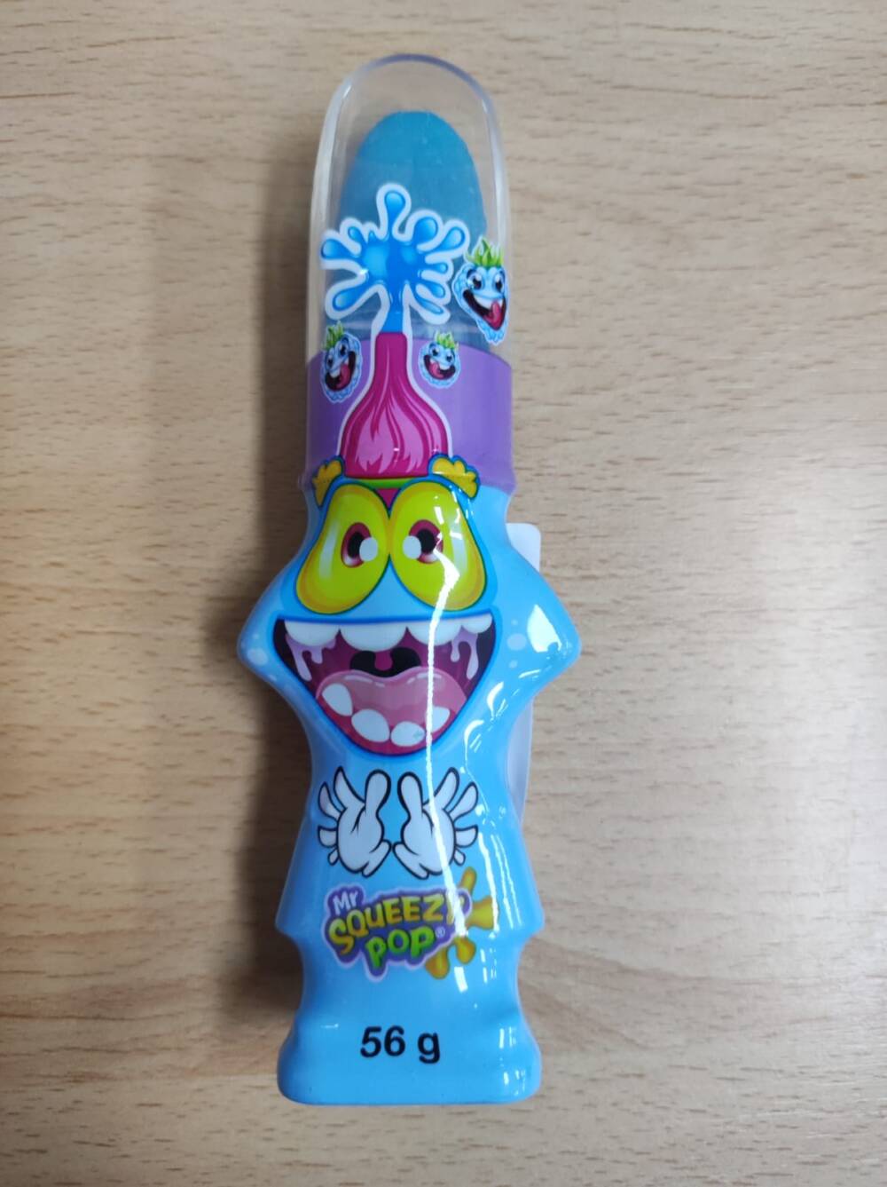 Mr Squeezy Pop blue raspberry