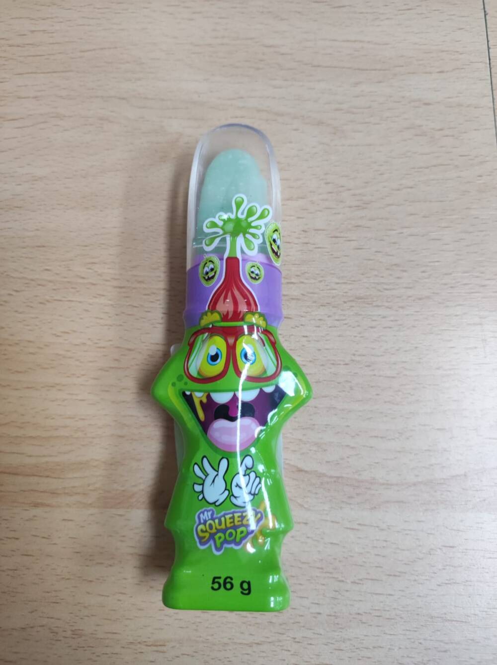 Mr Squeezy Pop green apple