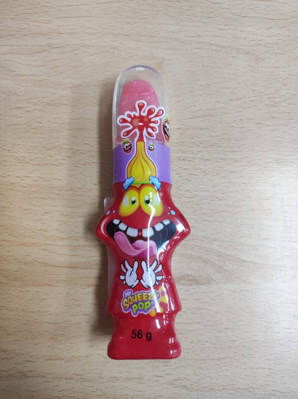 Mr Squeezy Pop strawberry