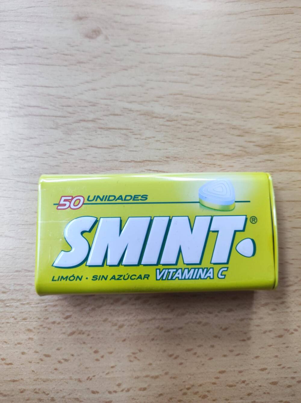 SMINT 50 unidades con vitamina C limon