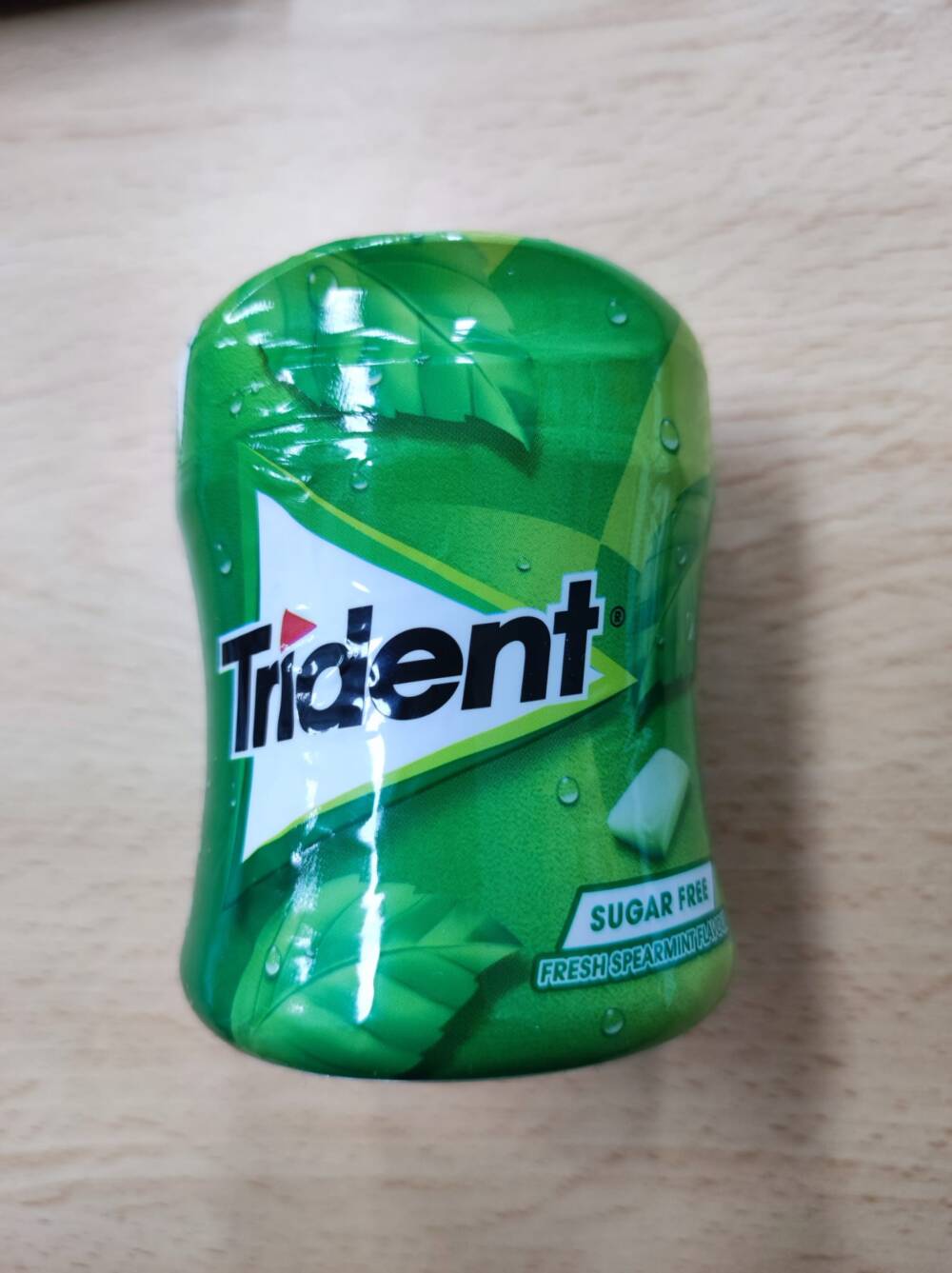 Trident fresh spearmint flavour