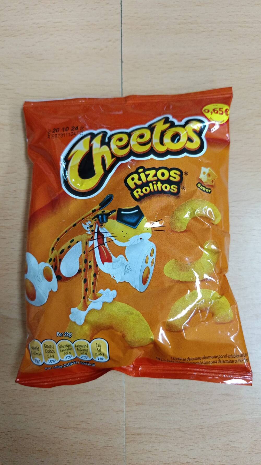 cheetos rizos rolitos