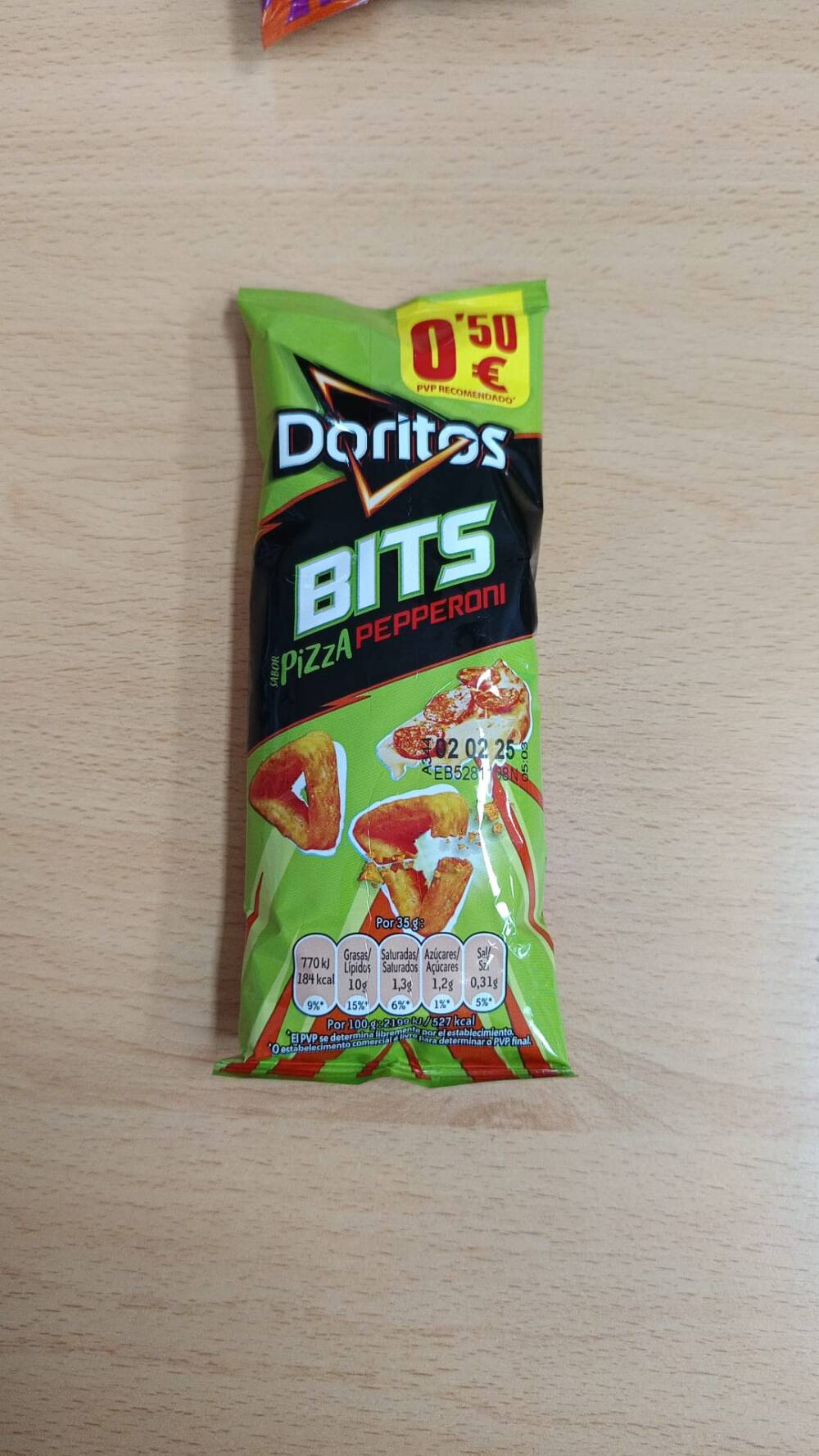 doritos bits pizza pepperoni