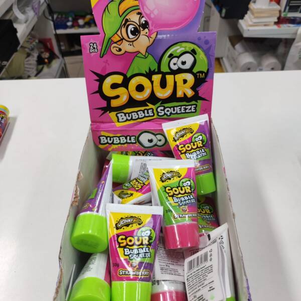 Sour Bubble Squeeze (strawberry)