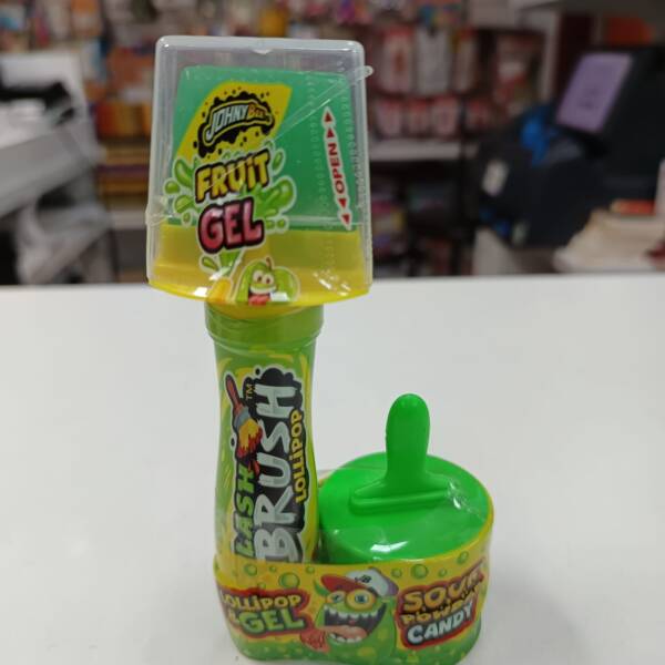 Splash Brush Lollipop (Green Apple)