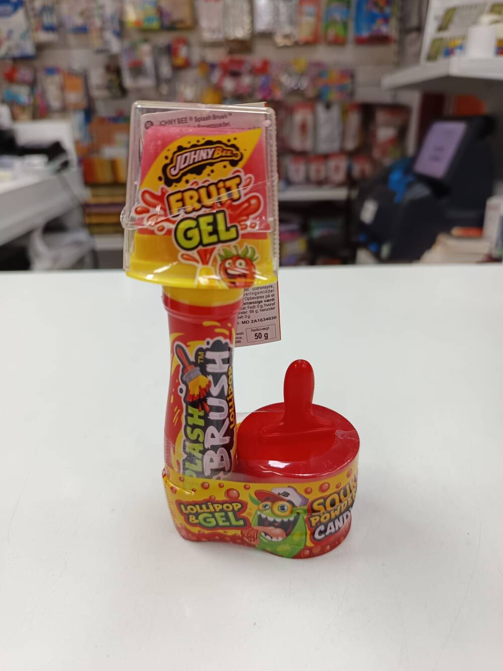 Splash Brush Lollipop (Strawberry)
