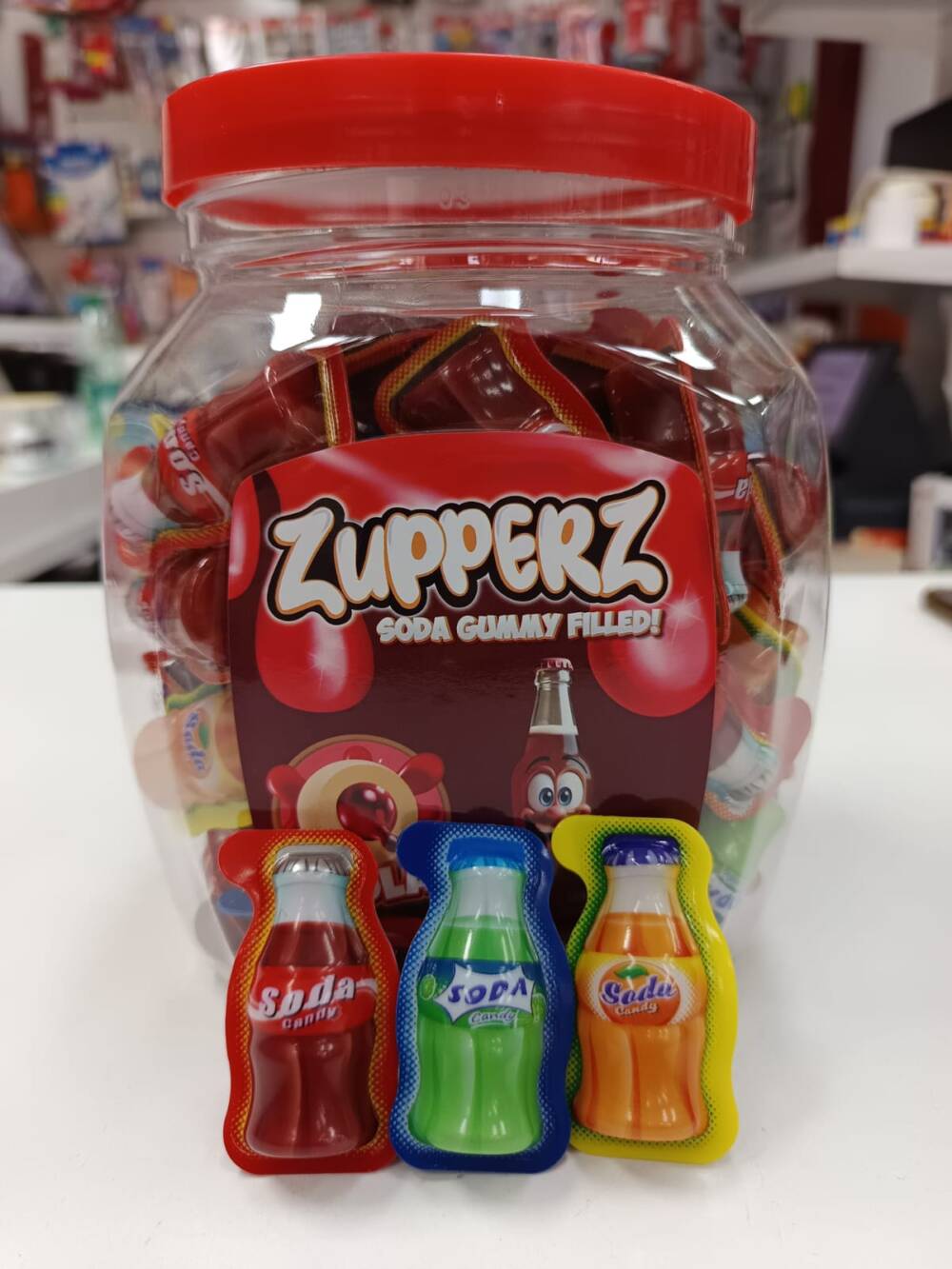 Zupperz Soda Gummy Filled